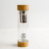 Teeflasche Bambus Edition 450ml – Dein 2in1-Teegenuss für unterwegs
