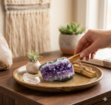 GEVA Vital Amethyst Druse 50–70 g Naturstein – Amethyst Edelstein Produktbild 5
