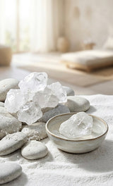 Edelsteinwasser Basis-Set Amethyst + Bergkristall + Rosenquarz